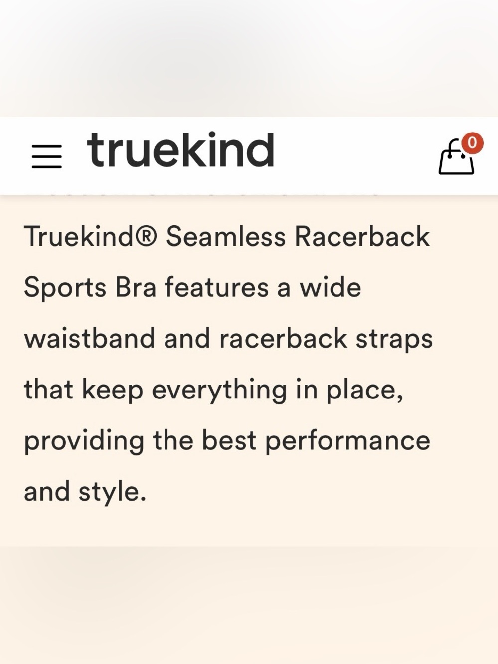 Truekind Seamless Racerback Sports Bra Black 3XL
Wireless Yoga Athletic - Picture 11 of 13
